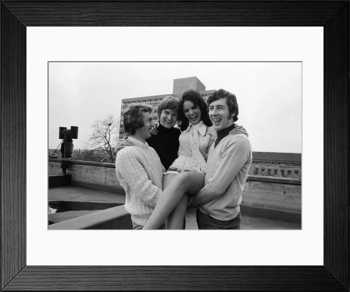 Framed Print : Newhouses Beauty Queen aids charity. 1972 Framed Print : Newhouses Beauty Queen aids charity. 1972