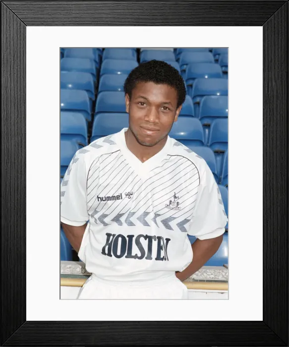 Framed Print : Tottenham Hotspur players pose during a photocall at White Hart Lane ahead of the 195-86 Framed Print : Tottenham Hotspur players pose during a photocall at White Hart Lane ahead of the 195-86