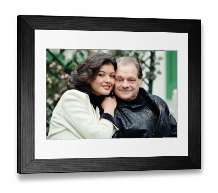 Framed Print : Some of the cast of The Darling Buds of May'television series pictured Framed Print : Some of the cast of The Darling Buds of May'television series pictured