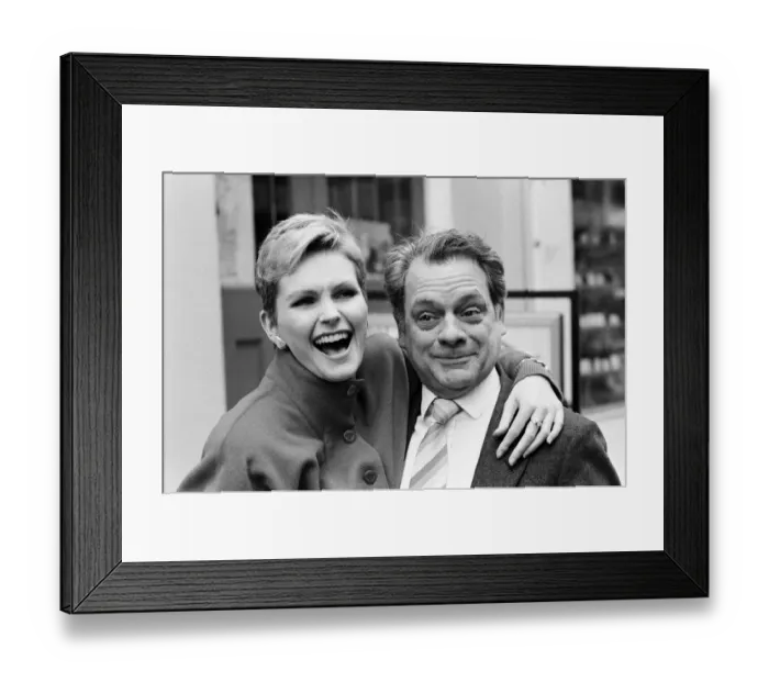 Framed Print : Actor David Jason who stars in Channel 4s production of Porterhouse Blue