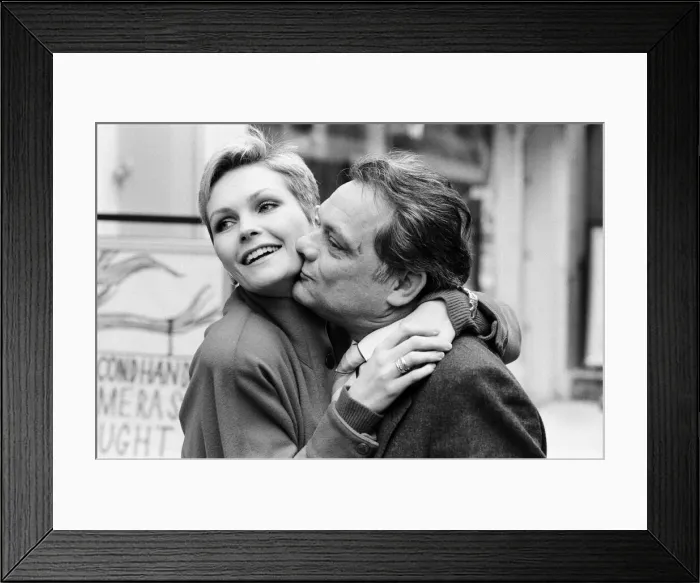Framed Print : Actor David Jason who stars in Channel 4s production of Porterhouse Blue
