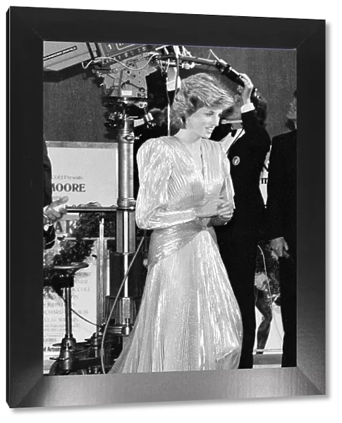 HRH The Princess of Wales, Princess Diana attends The Royal Premiere of the 14th 007