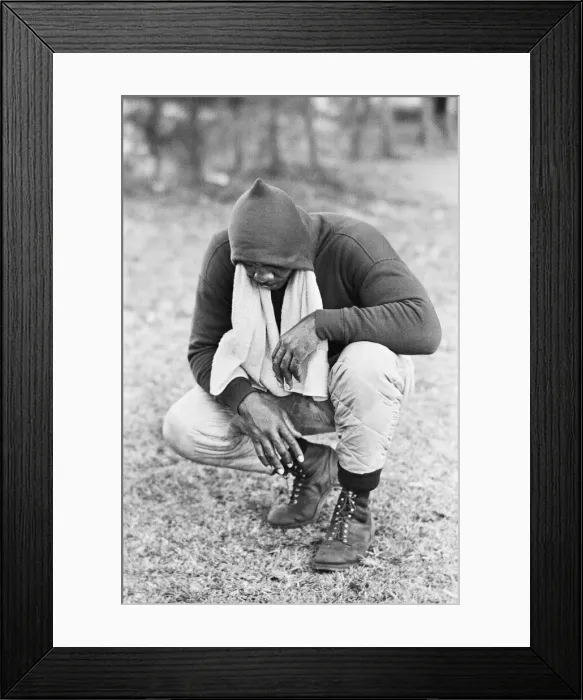 Framed Print : Sonny Liston, World Heavyweight Champion, training in Miami, Florida, USA Framed Print : Sonny Liston, World Heavyweight Champion, training in Miami, Florida, USA