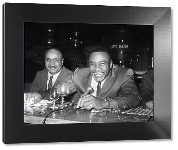 Reception for Sonny Liston, World Heavyweight Champion, at The May Fair Hotel in Stratton