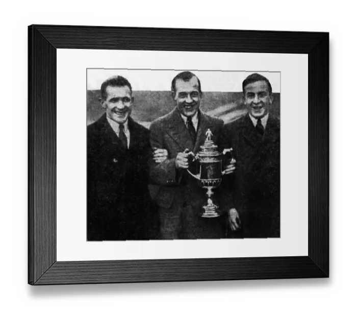 Framed Print : Scottish Cup Final Rangers versus Partick Thistle April 1930 Framed Print : Scottish Cup Final Rangers versus Partick Thistle April 1930