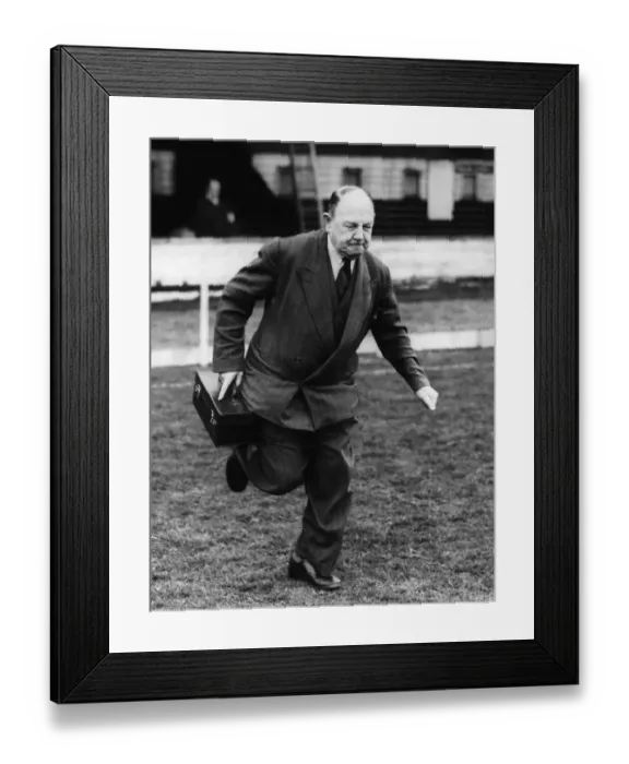 Framed Print : Former Rangers footballer and coach Arthur Dixon, now trainer of Partick Thistle Framed Print : Former Rangers footballer and coach Arthur Dixon, now trainer of Partick Thistle