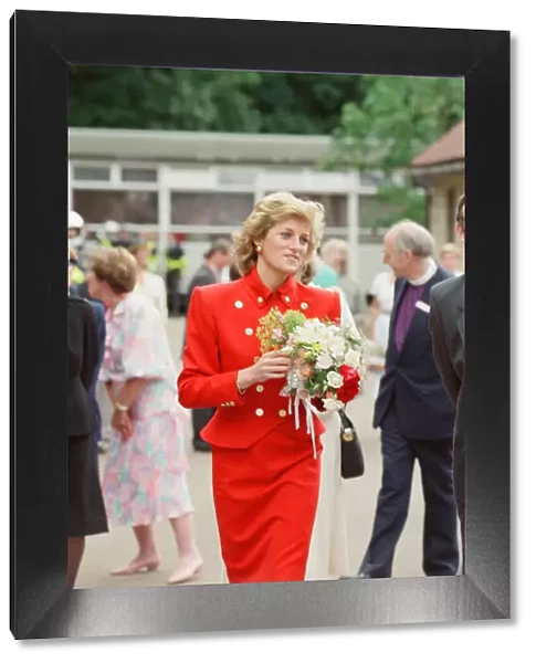 HRH The Princess of Wales, Princess Diana, opens Milton Hospice