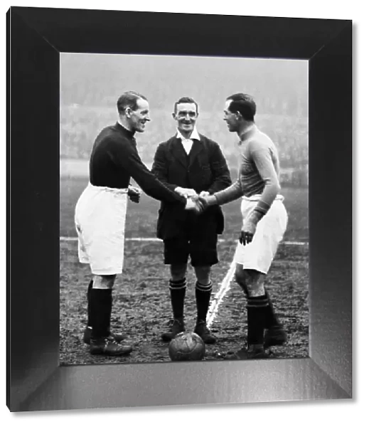English League Division One match at Goodison Park. Everton 3 v Liverpool 3