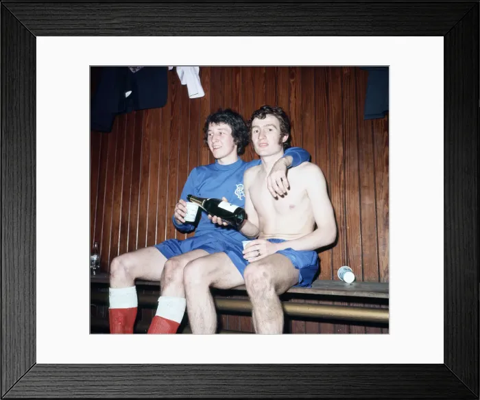 Framed Print : European Cup Winners Cup Semi Final Second Leg match at Ibrox Framed Print : European Cup Winners Cup Semi Final Second Leg match at Ibrox