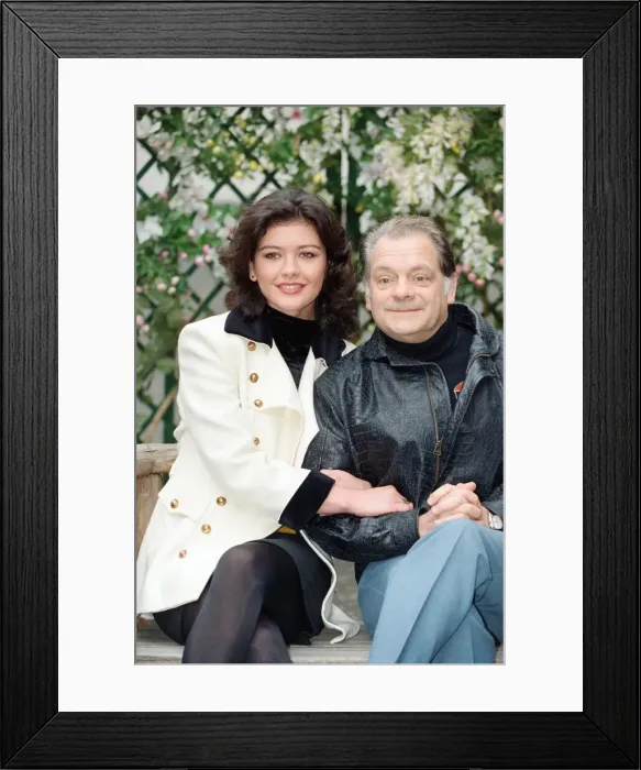 Framed Print : Some of the cast of The Darling Buds of May'television series pictured Framed Print : Some of the cast of The Darling Buds of May'television series pictured