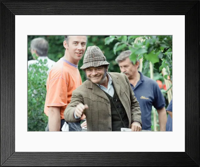 Framed Print : Actor David Jason pictured during the filming of The Darling Buds of May Framed Print : Actor David Jason pictured during the filming of The Darling Buds of May