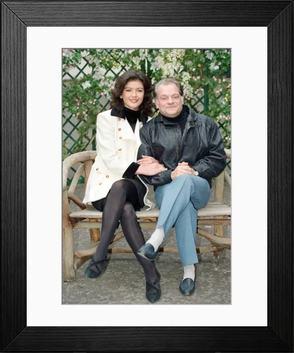 Framed Print : Some of the cast of The Darling Buds of May'television series pictured Framed Print : Some of the cast of The Darling Buds of May'television series pictured