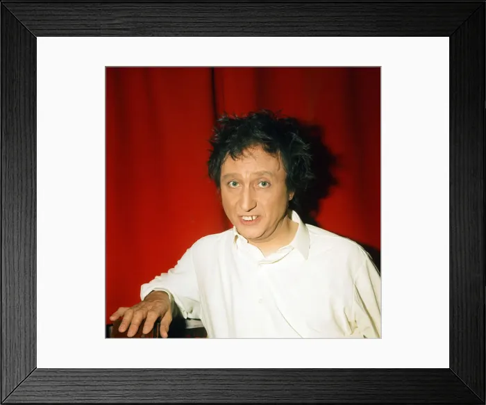 Framed Print : Comedian Ken Dodd. 1975 Framed Print : Comedian Ken Dodd. 1975