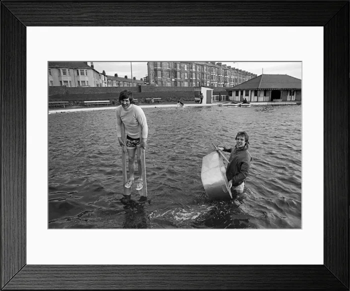 Framed Print : Its a Knockout!'in Redcar. 1976 Framed Print : Its a Knockout!'in Redcar. 1976