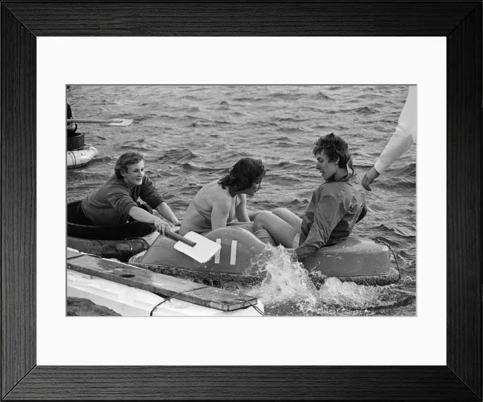 Framed Print : Its a Knockout!'in Redcar. 1976
