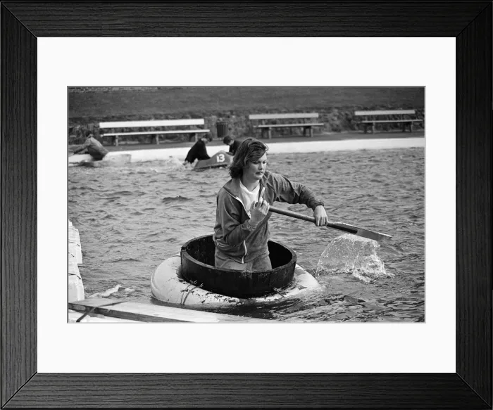 Framed Print : Its a Knockout!'in Redcar. 1976 Framed Print : Its a Knockout!'in Redcar. 1976