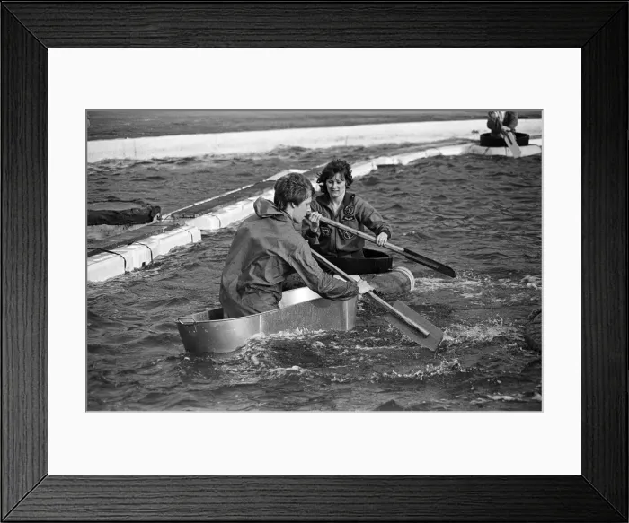 Framed Print : Its a Knockout!'in Redcar. 1976 Framed Print : Its a Knockout!'in Redcar. 1976