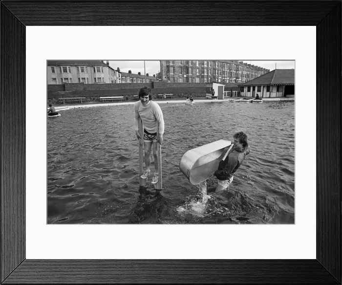 Framed Print : Its a Knockout!'in Redcar. 1976