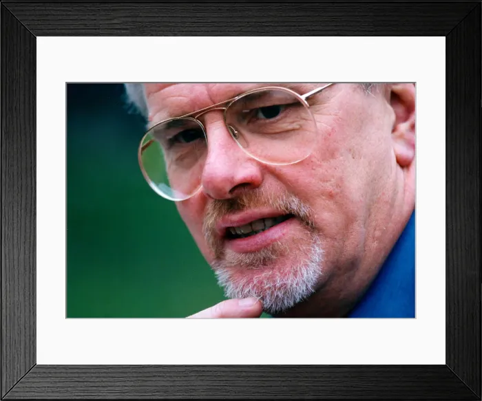 Framed Print : Colin Gregg, of the Yellow Brick Road, son of the Greggs Bakery founder. 1st March 1995 Framed Print : Colin Gregg, of the Yellow Brick Road, son of the Greggs Bakery founder. 1st March 1995