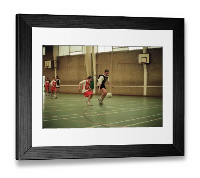 Framed Print : Teesside Junior Netball League at Brackenhoe School, Middlesbrough, 21st September 1998 Framed Print : Teesside Junior Netball League at Brackenhoe School, Middlesbrough, 21st September 1998