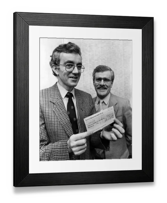 Framed Print : Colin Gregg, headmaster of the Kings School, Tynemouth