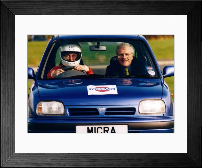 Framed Print : Colin Gregg of the Yellow Brick Road. 28th October 1995 Framed Print : Colin Gregg of the Yellow Brick Road. 28th October 1995