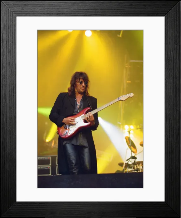 Framed Print : Bon Jovi in Concert, These Days Tour, National Stadium, Cardiff Arms Park, Cardiff, Wales