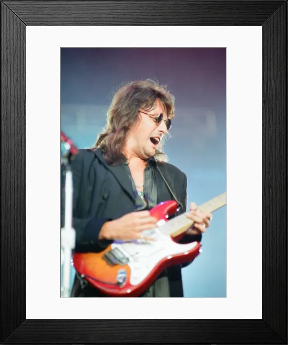 Framed Print : Bon Jovi in Concert, These Days Tour, National Stadium, Cardiff Arms Park, Cardiff, Wales