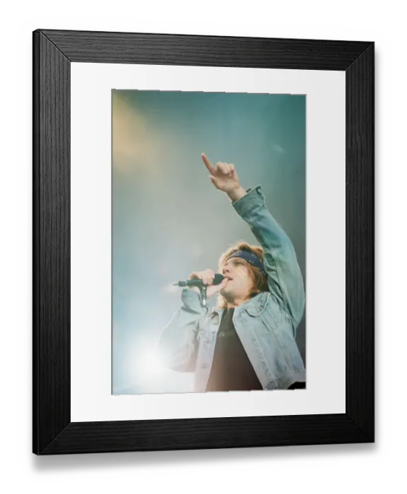 Framed Print : Bon Jovi in Concert, These Days Tour, National Stadium, Cardiff Arms Park, Cardiff, Wales Framed Print : Bon Jovi in Concert, These Days Tour, National Stadium, Cardiff Arms Park, Cardiff, Wales