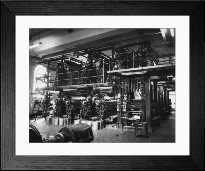Framed Print : Evening Gazette Newspaper, Gazette Buildings, 105-111 Borough Road, Middlesbrough Framed Print : Evening Gazette Newspaper, Gazette Buildings, 105-111 Borough Road, Middlesbrough