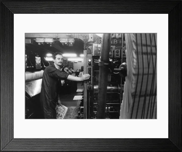 Framed Print : Evening Gazette Newspaper, Gazette Buildings, 105-111 Borough Road, Middlesbrough Framed Print : Evening Gazette Newspaper, Gazette Buildings, 105-111 Borough Road, Middlesbrough