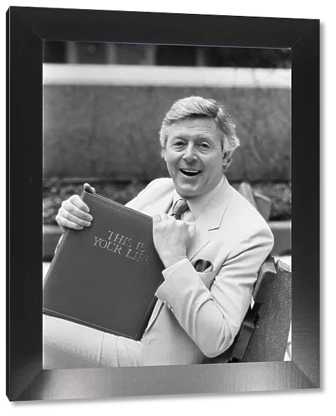 Michael Aspel, host of 'This Is Your Life'. 31st March 1988