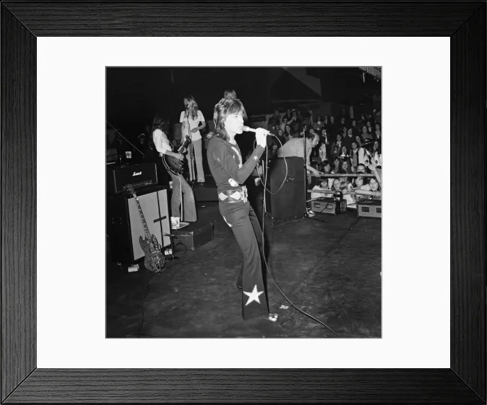 Framed Print : David Cassidy, singer and actor, pictured during his concert at Belle Vue, Manchester Framed Print : David Cassidy, singer and actor, pictured during his concert at Belle Vue, Manchester