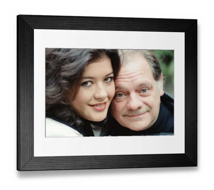 Framed Print : Some of the cast of The Darling Buds of May'television series pictured Framed Print : Some of the cast of The Darling Buds of May'television series pictured