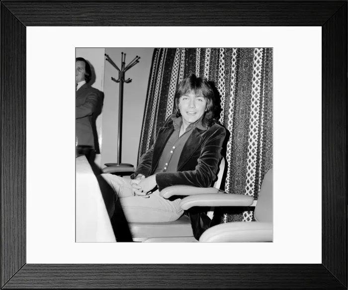 Framed Print : David Cassidy, singer, actor and musician, holds a press conference at The Skyways Hotel Framed Print : David Cassidy, singer, actor and musician, holds a press conference at The Skyways Hotel
