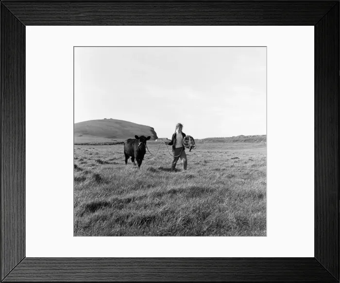 Framed Print : The Bancrofts, who a year ago left the rat race Framed Print : The Bancrofts, who a year ago left the rat race