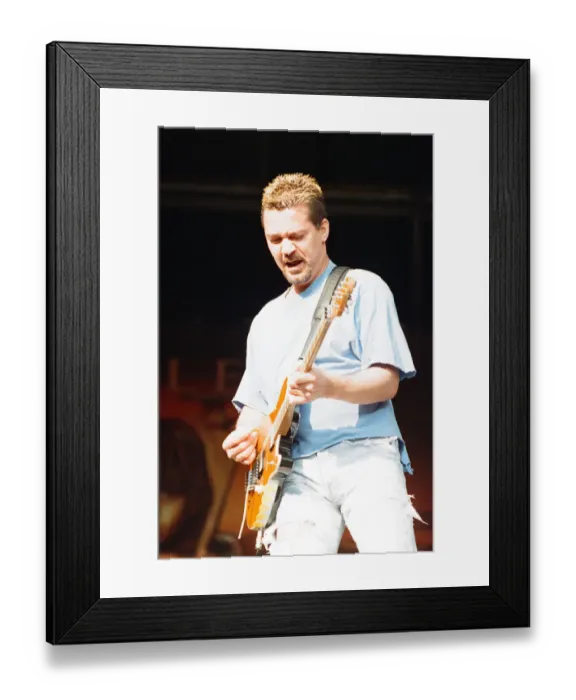 Framed Print : Van Halen in Concert, The Balance Tour, National Stadium, Cardiff Arms Park, Cardiff