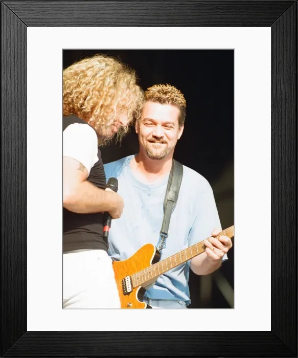 Framed Print : Van Halen in Concert, The Balance Tour, National Stadium, Cardiff Arms Park, Cardiff Framed Print : Van Halen in Concert, The Balance Tour, National Stadium, Cardiff Arms Park, Cardiff