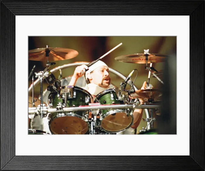 Framed Print : Van Halen in Concert, The Balance Tour, National Stadium, Cardiff Arms Park, Cardiff