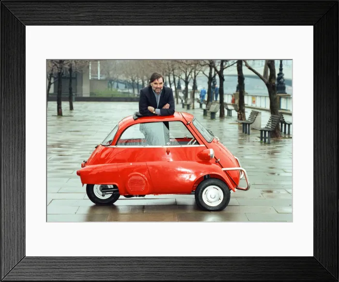 Framed Print : The launch of LWTs The Trouble With the Sixties. Pictured is George Best Framed Print : The launch of LWTs The Trouble With the Sixties. Pictured is George Best