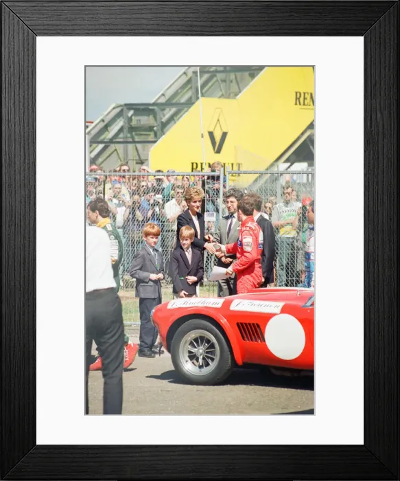 Framed Print : 1994 British Grand Prix, Silverstone, Northamptonshire, England, Sunday 10th July 1994 Framed Print : 1994 British Grand Prix, Silverstone, Northamptonshire, England, Sunday 10th July 1994