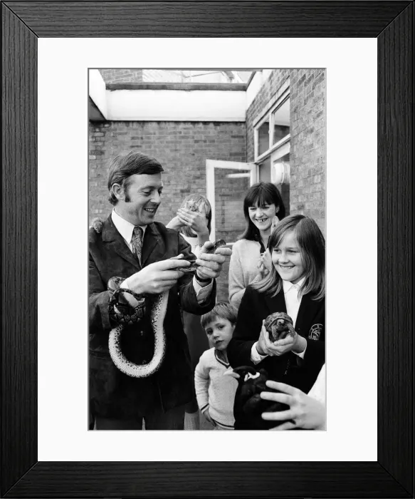 Framed Print : In preparation for the Daily Mirror National Pet Show which is held at Alexandra Palace