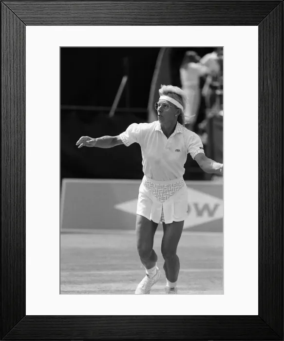 Framed Print : The Womens Singles final of the Dow Classic Tennis Tournament at the Edgbaston Framed Print : The Womens Singles final of the Dow Classic Tennis Tournament at the Edgbaston