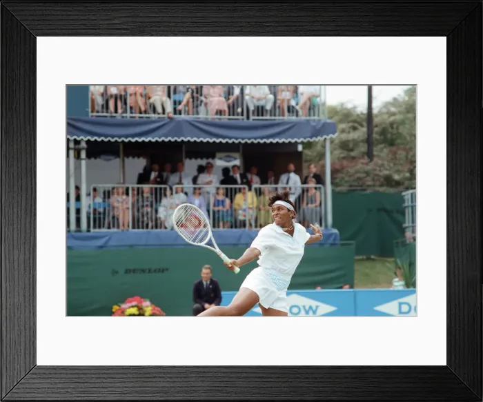 Framed Print : The final of the Dow Classic Tennis Tournament Women