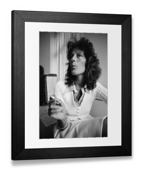 Framed Print : Germaine Greer, Author and Lecturer, at the University of Warwick Framed Print : Germaine Greer, Author and Lecturer, at the University of Warwick
