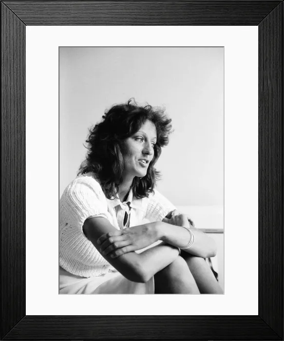 Framed Print : Germaine Greer, Author and Lecturer, at the University of Warwick Framed Print : Germaine Greer, Author and Lecturer, at the University of Warwick