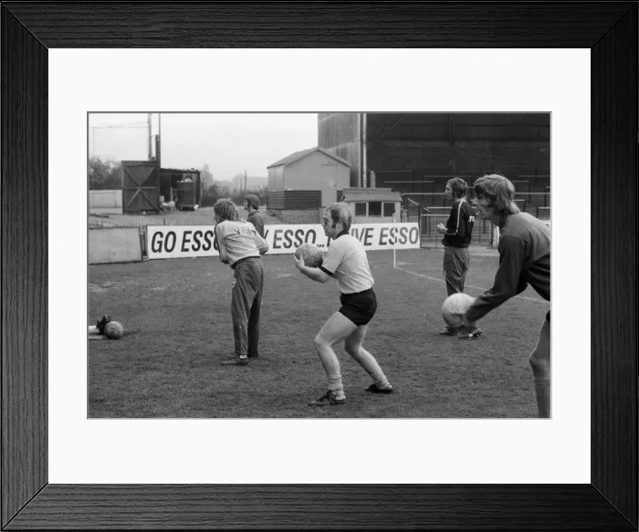 Framed Print : Elton John, just back from a tour of America, wants to be a director of Watford FC