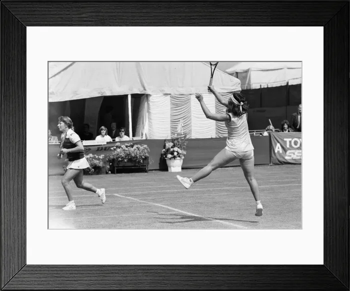 Framed Print : 1982 Edgbaston Cup, inaugural event at the Edgbaston Priory Club in Birmingham, England