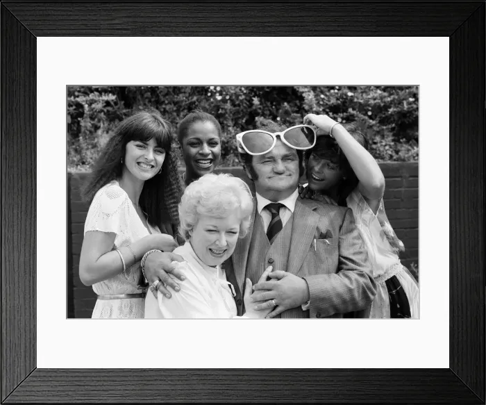 Framed Print : The line up of stars in BBCs autumn and winter light entertainment programmes Framed Print : The line up of stars in BBCs autumn and winter light entertainment programmes