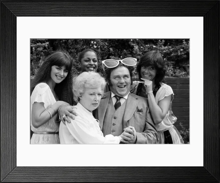 Framed Print : The line up of stars in BBCs autumn and winter light entertainment programmes Framed Print : The line up of stars in BBCs autumn and winter light entertainment programmes